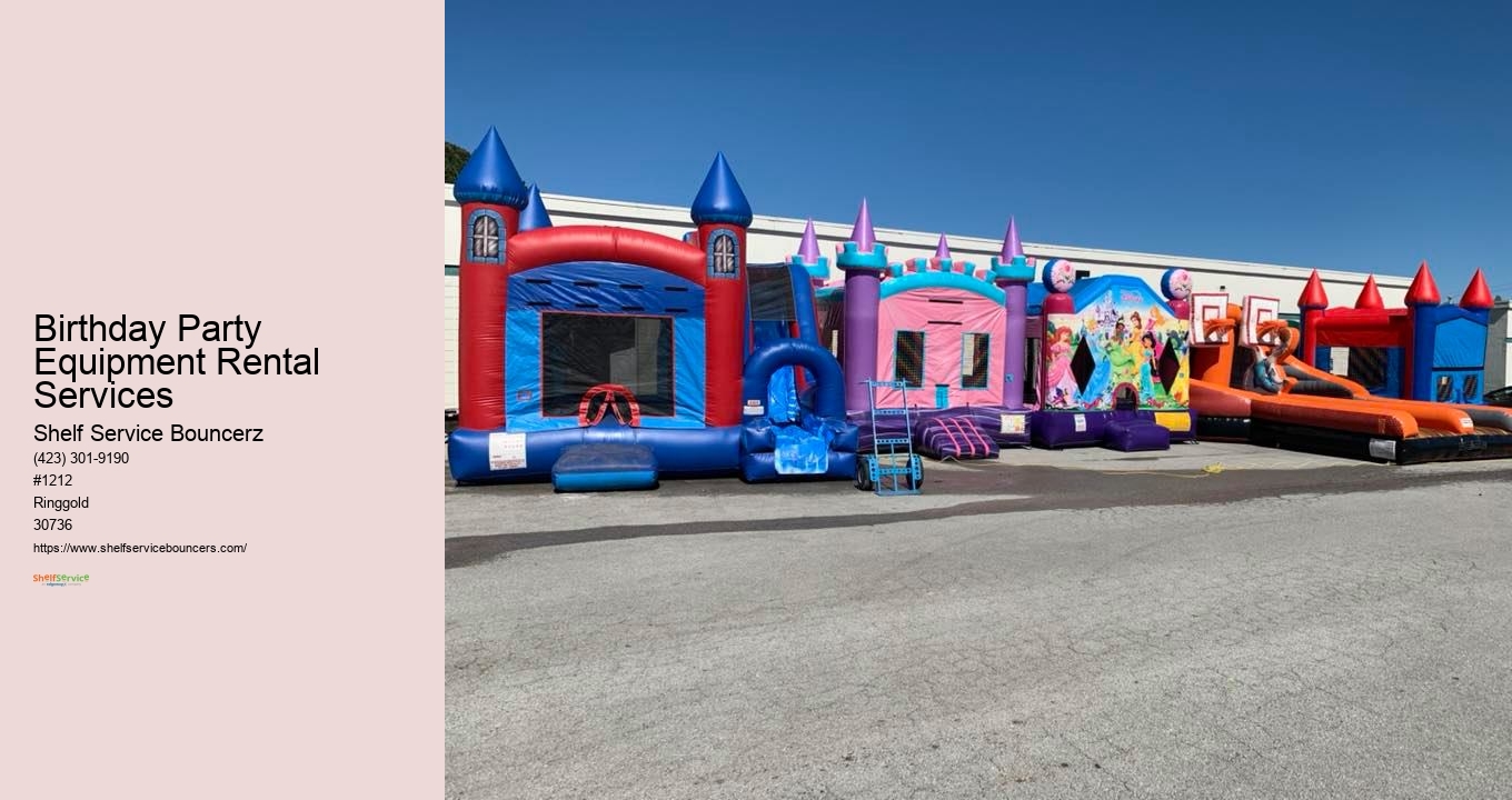 Party Rentals Bounce House