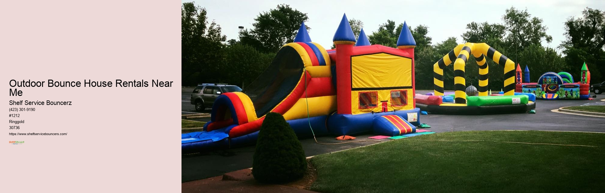 Outdoor Bounce House Rentals Near Me