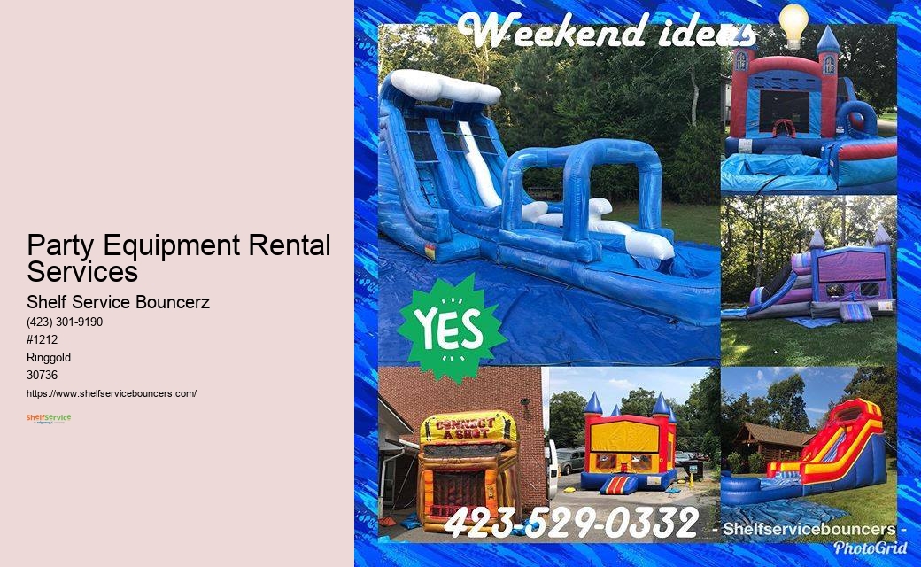 Outdoor Bounce House Rentals Near Me